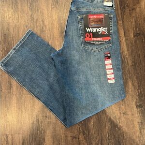 Wrangler Men's Denim Relaxed Jeans